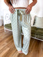 PREORDER Birdie Stretchy Lounge Pants 2.0 in Pistachio Dot