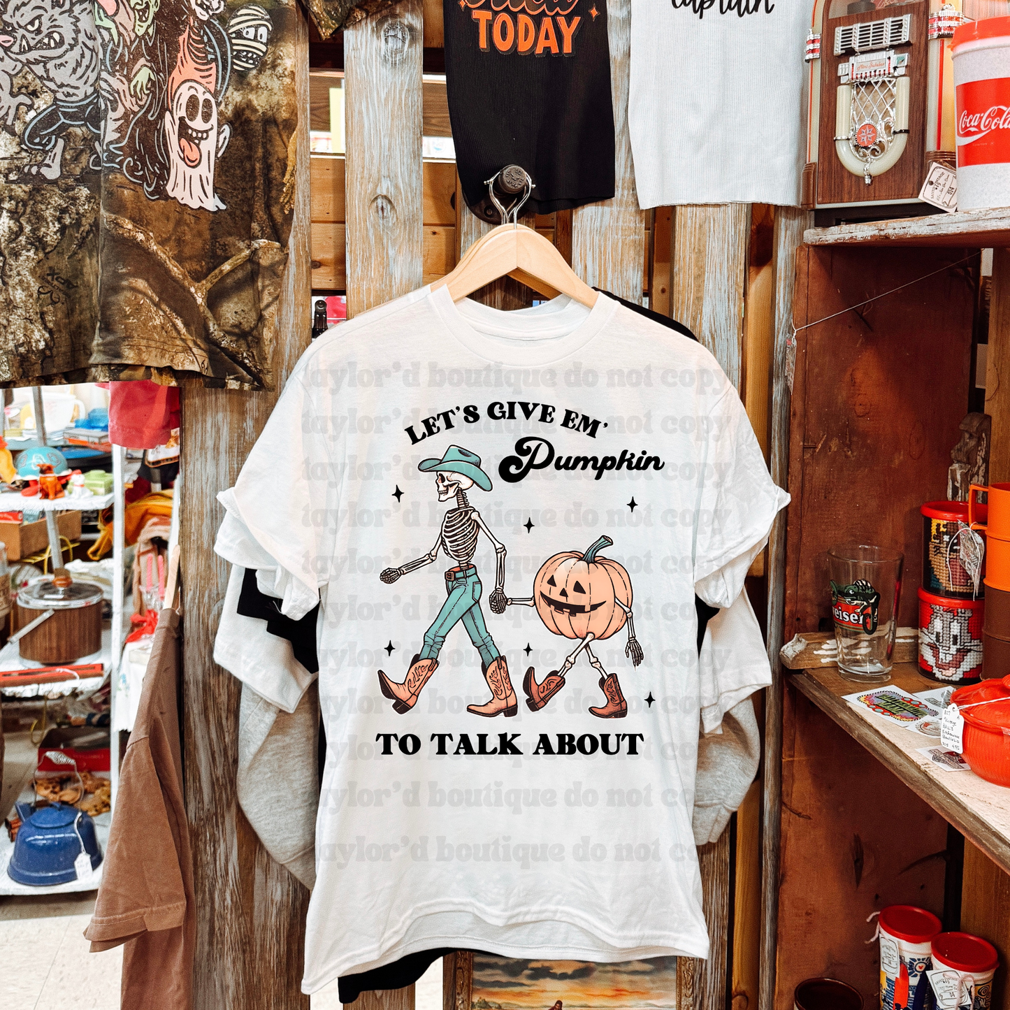 🤠🎃 08/16 SPOOKY DROP • Pumpkin To Talk About Tee/ Crew