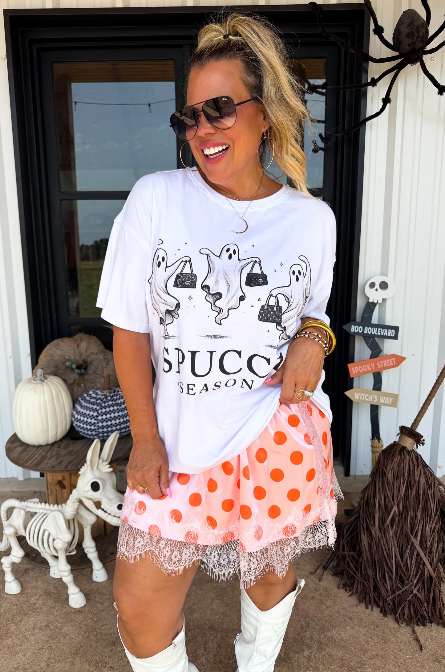 PREORDER Cosmic Charm Lace Skirt