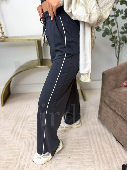 PREORDER Birdie Elevated Cloud Comfort Track Pants in Black