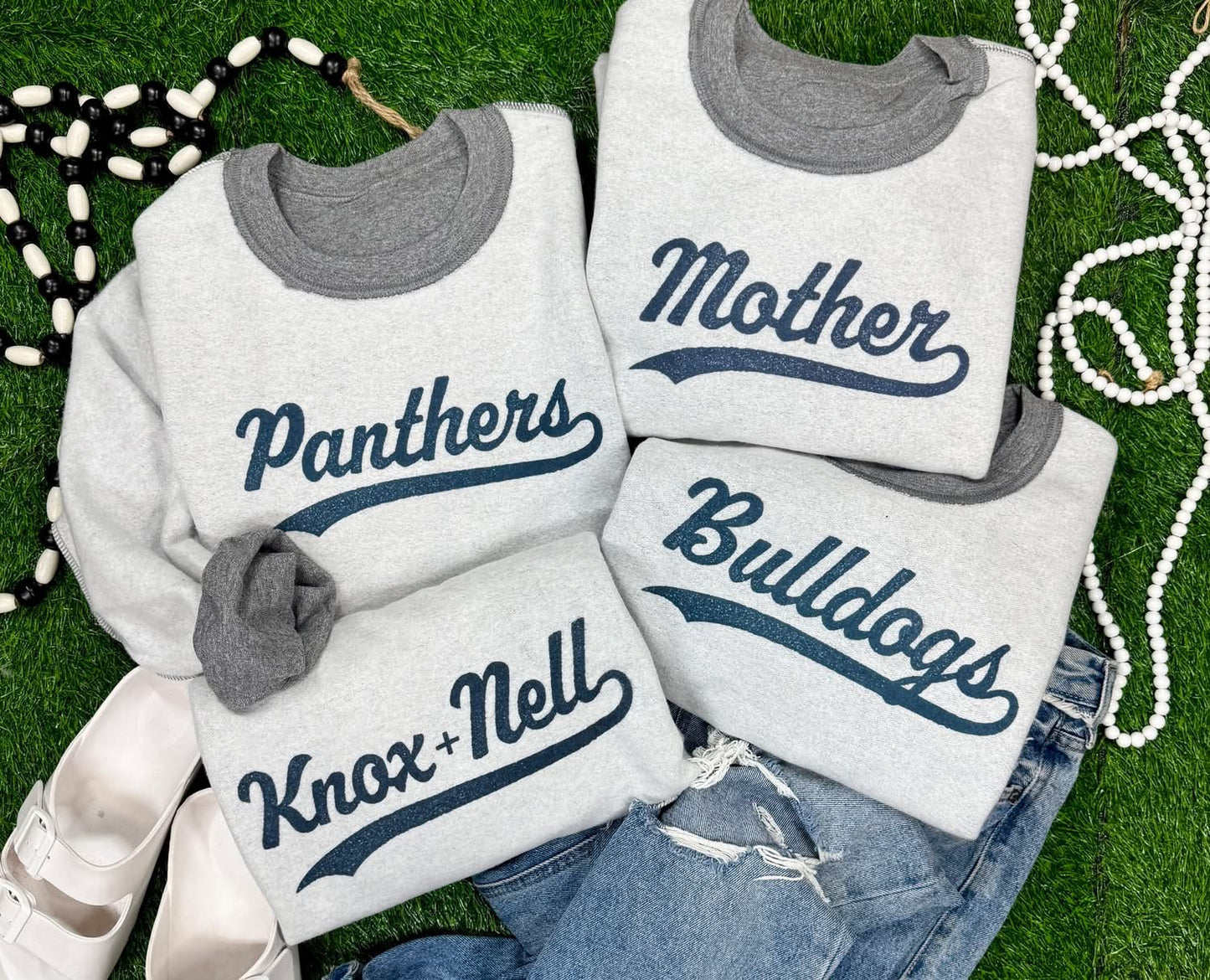 PREORDER Classic Customizable Varsity Inside Out Sweatshirt