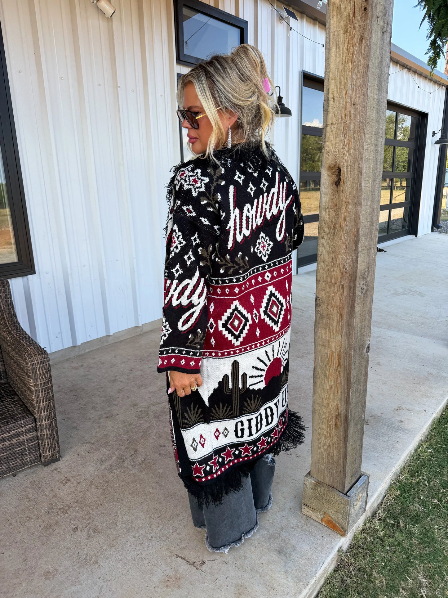 PREORDER Out West Knit Cardigan