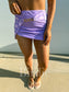 Birdie Three Piece Swimsuit in Lavender Shores (Sold as Set)