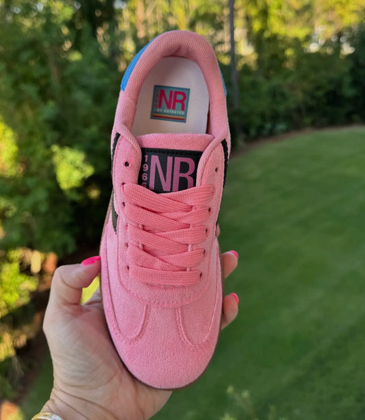 Stockholm Sneaker in Pink/Black