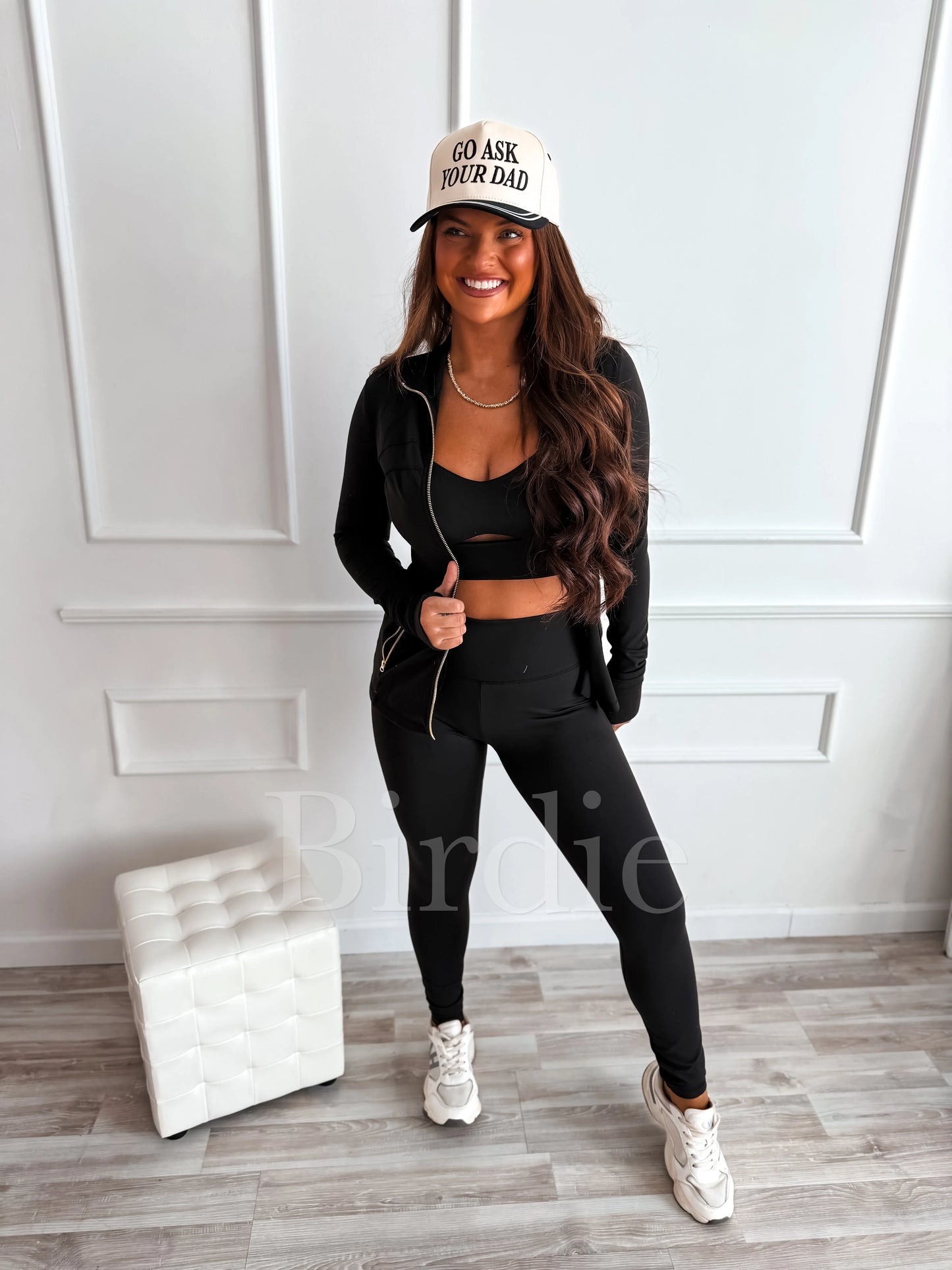 Birdie Empire Flex Active Jacket in Black