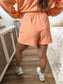 PREORDER Birdie Cozy Club Shorts in Creamsicle