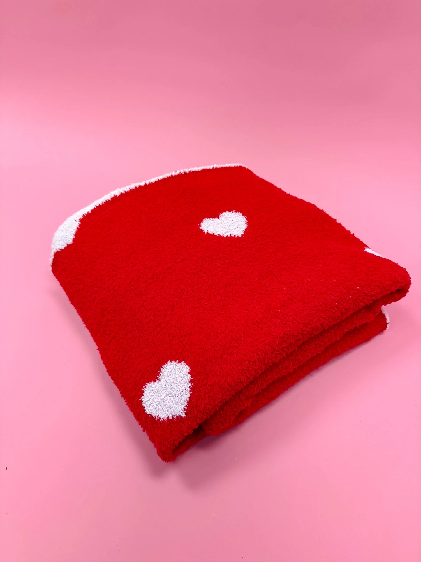 PREORDER Birdie Reversible Blanket in Petal Heart *final sale*