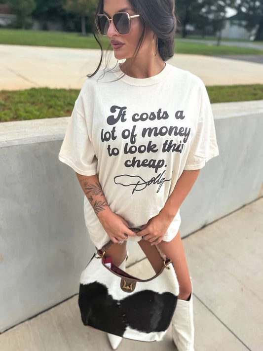 Look This Cheap Dolly Graphic Tee on Ivory *final sale*