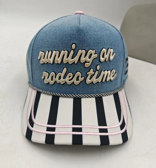 Running on Rodeo Time Trucker Hat