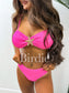 Birdie Hot Pink Starfish Kiss Bikini (Sold as Set)