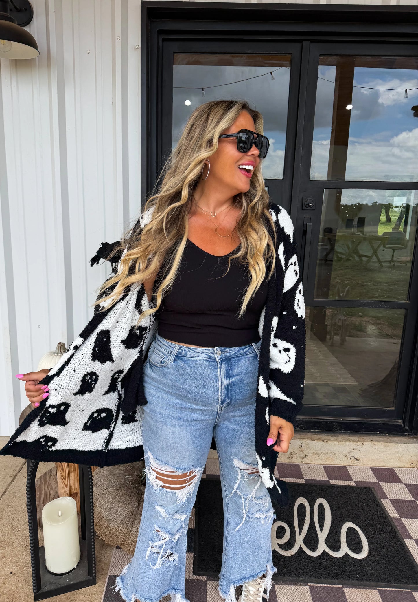 PREORDER Boo Crew Reversible Cloud Cardigans