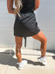 PREORDER Birdie Essential Performance Skort 2.0 in Jet Black