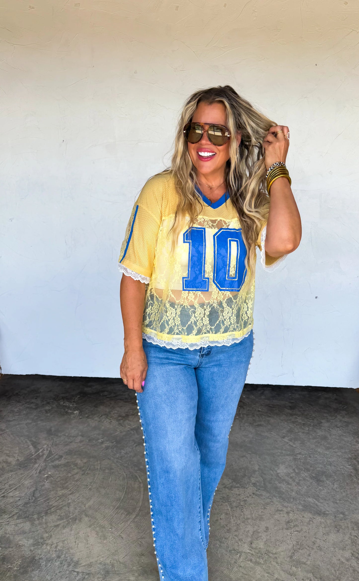 PREORDER Bleacher Babe Lace Jersey