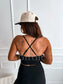 Birdie Lift & Lock Bra Legging Set in Black (Sold as Set)