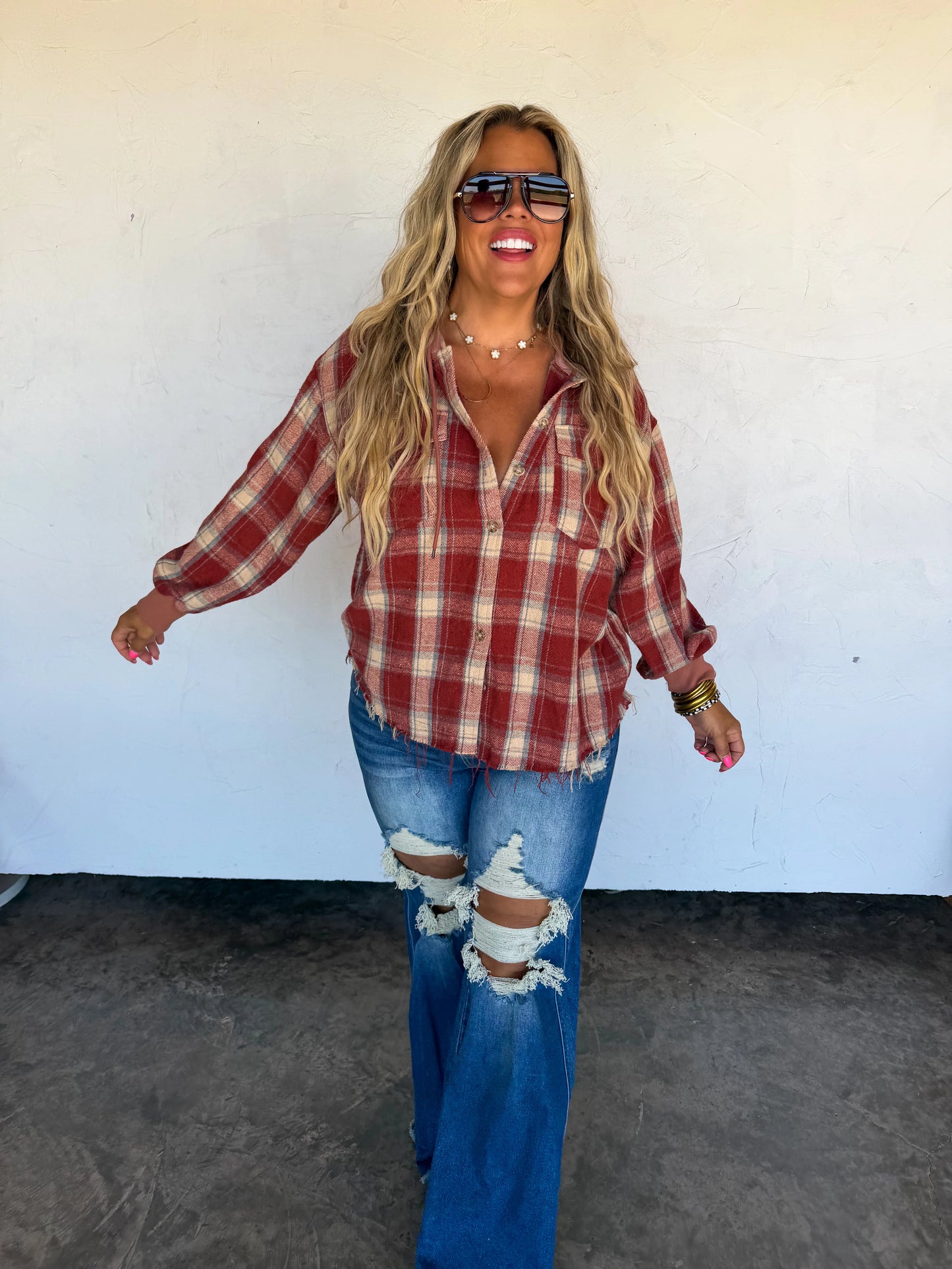 PREORDER Mountain Morning Plaid Shacket