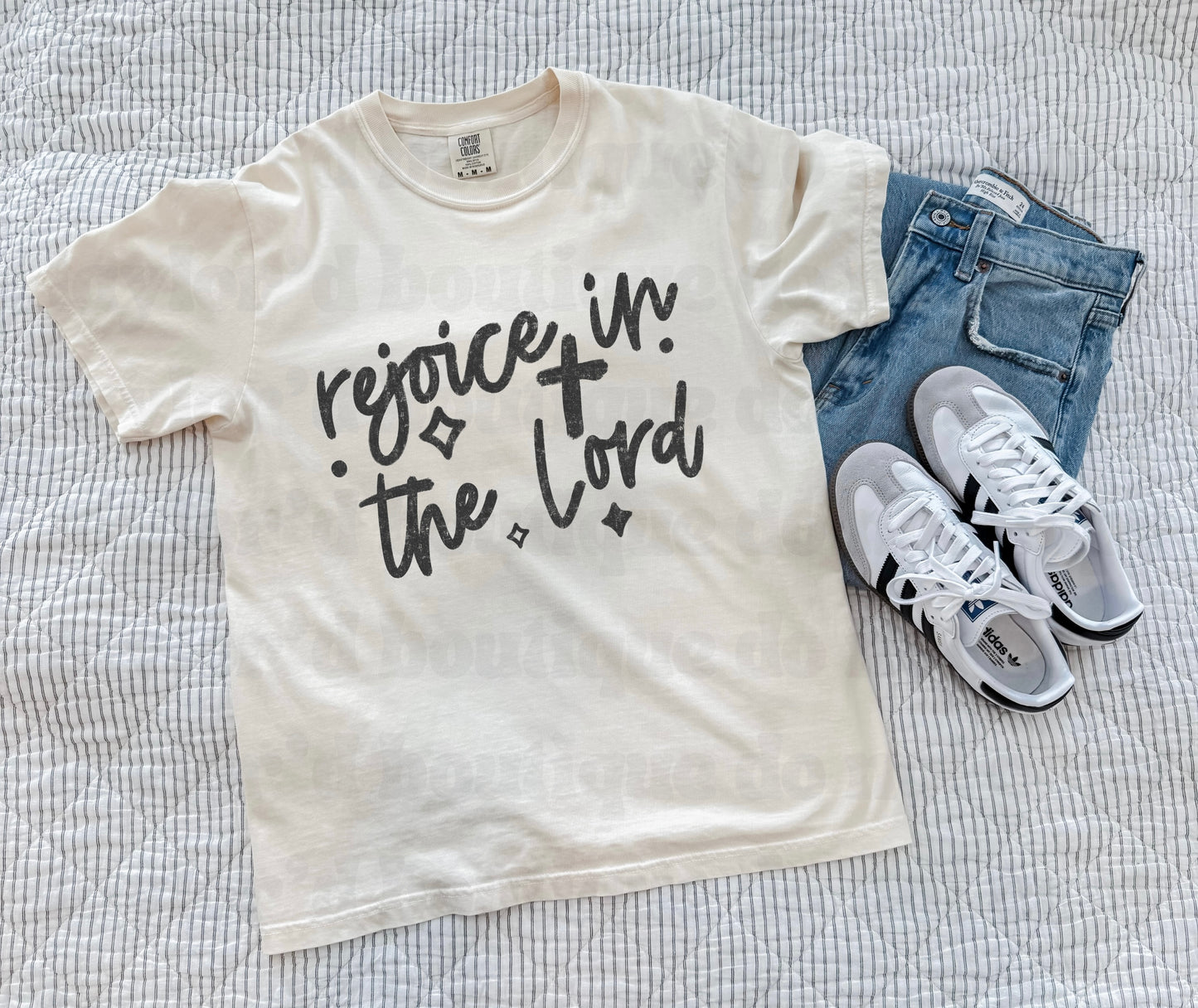 Rejoice In The Lord Tee/ Crew