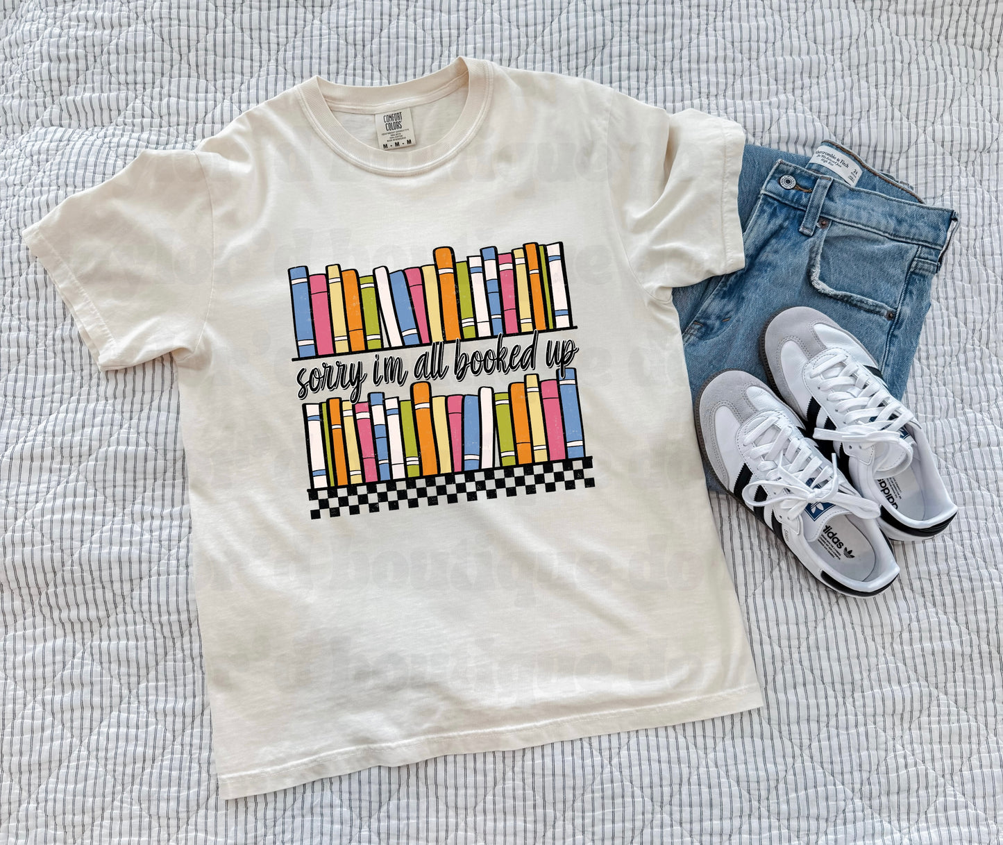 All Booked Up Tee/ Crew