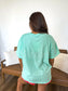 Birdie Relaxed Boyfriend Tee in Mint