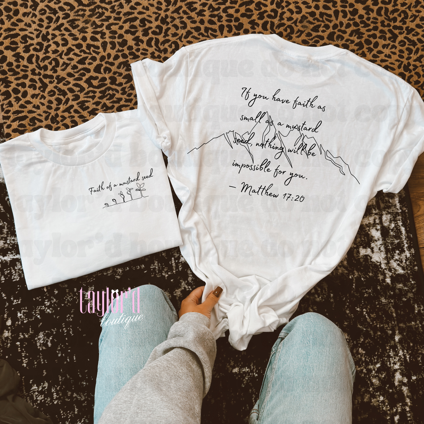 Faith Of A Mustard Seed Tee/ Crew