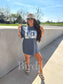 Amen Graphic Tee on Denim