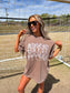 Soccer Duck Camo Graphic Tee on Espresso