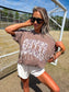 Soccer Duck Camo Graphic Tee on Espresso