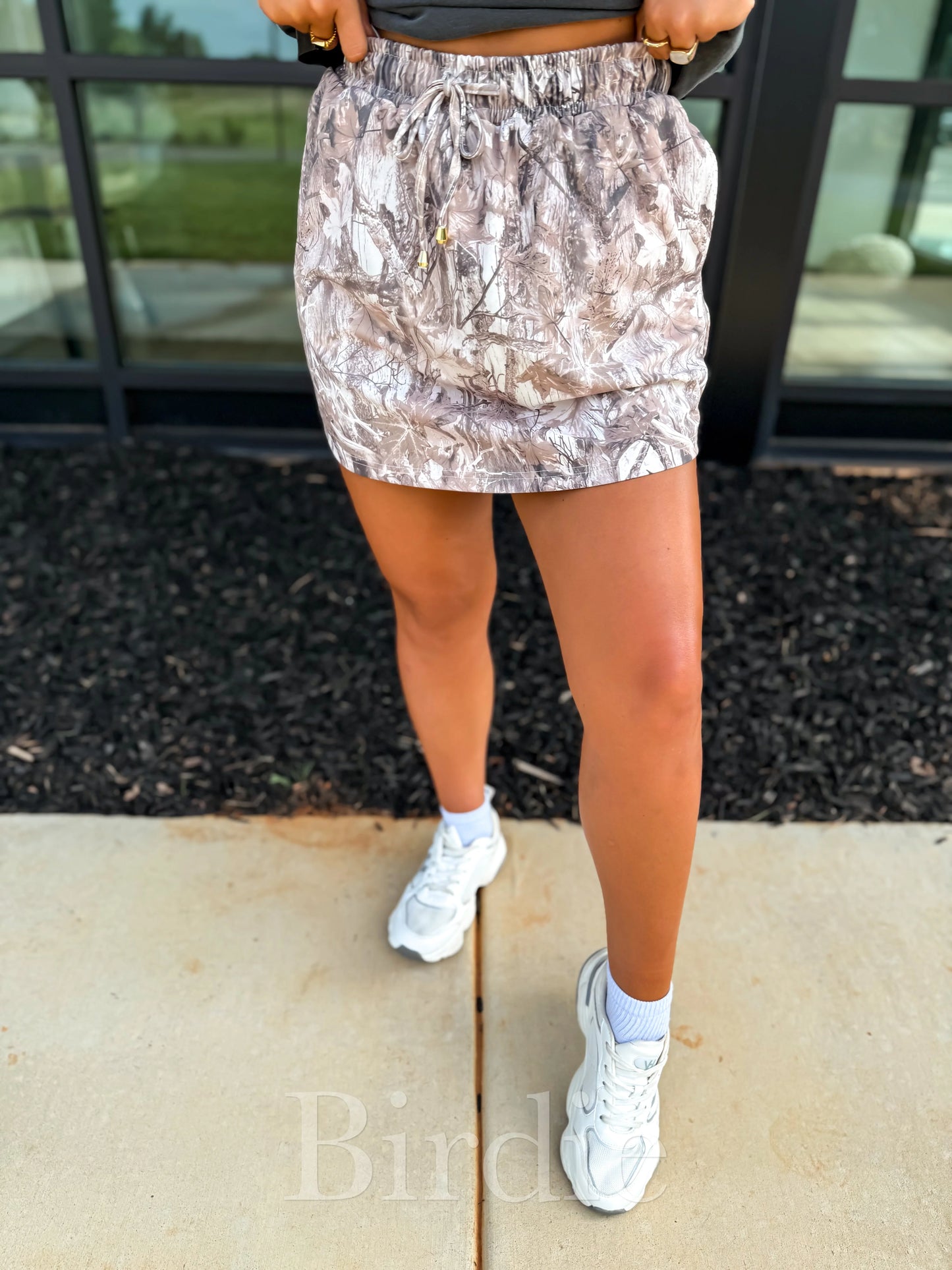 2ND CUT PREORDER Birdie Dark Camo Active Skort