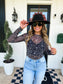PRE-ORDER Spooky Halloween Mesh Top