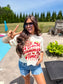 Sweet Summertime Boxy Graphic Tee on Ivory
