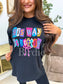 His Way Is Better Graphic Tee on Black