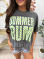 Polka Dot Summer Bum Boxy Graphic Tee on Pepper