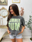 Polka Dot Summer Bum Boxy Graphic Tee on Pepper