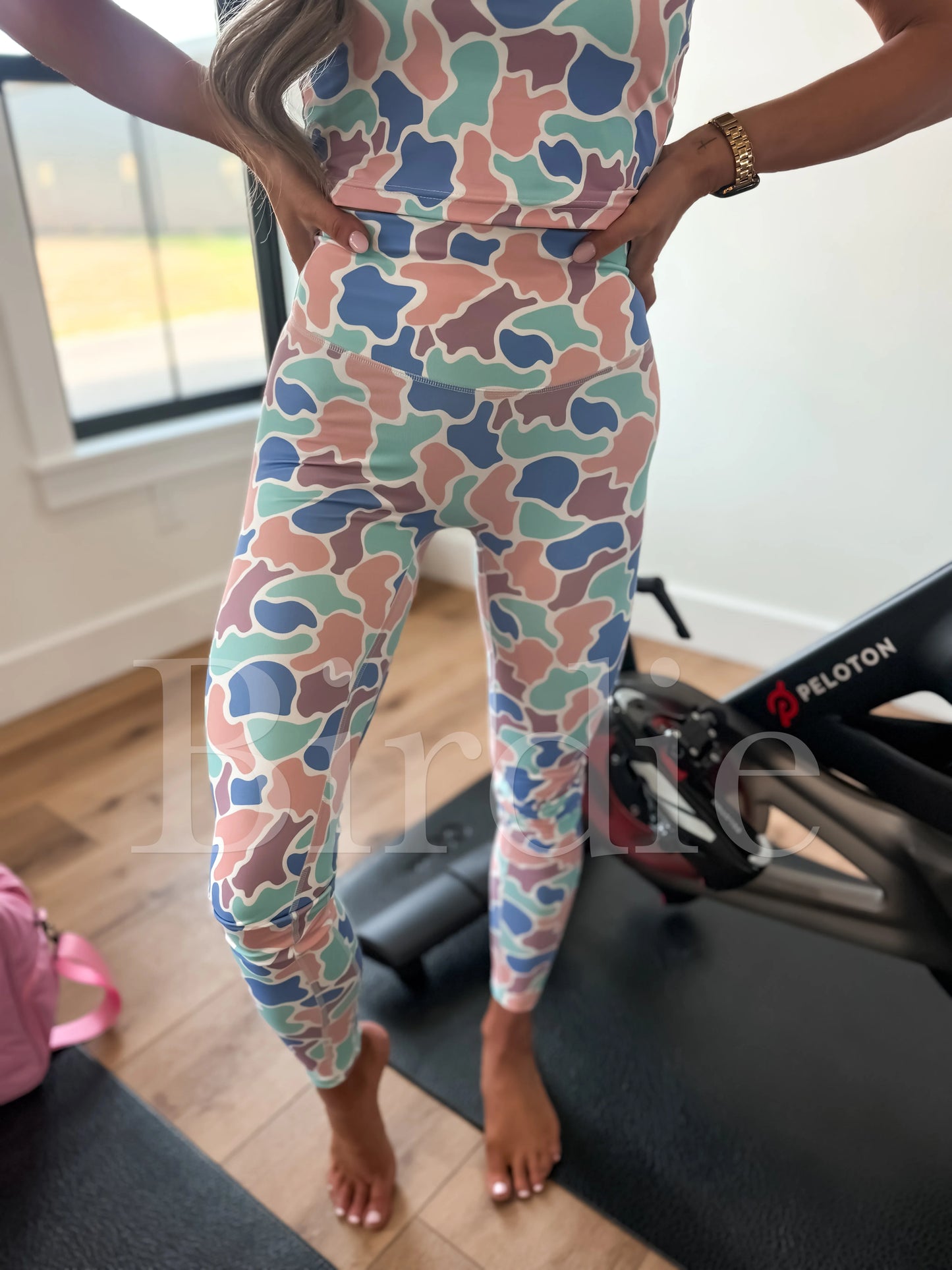 Birdie Spring Duck Camo Leggings