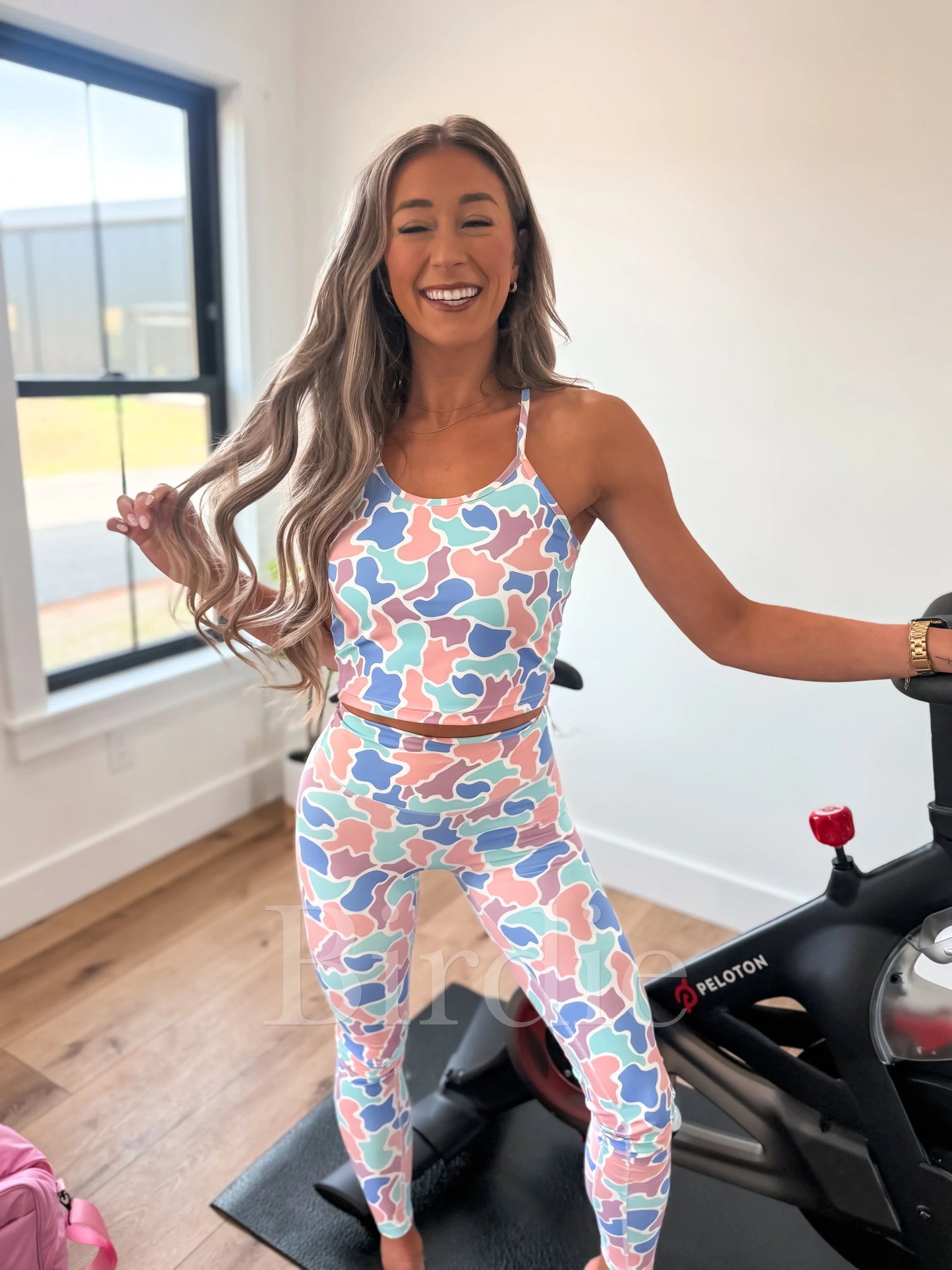 Birdie Spring Duck Camo Leggings