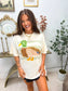 Striped Duck Graphic Tee on Ivory