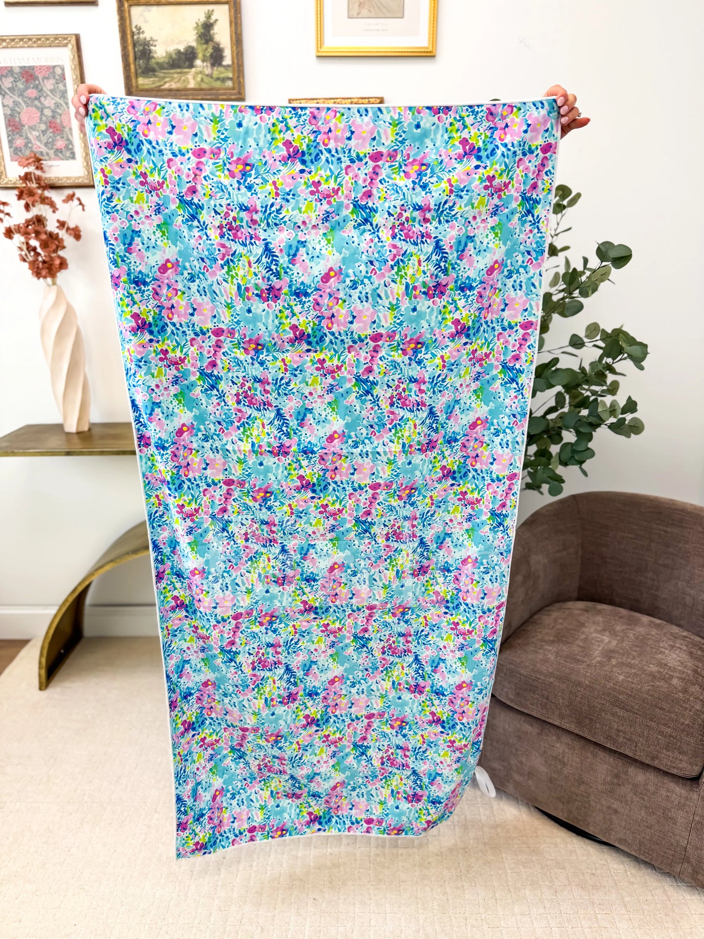 PREORDER Birdie Quick Dry Towel in Country Club Bloom