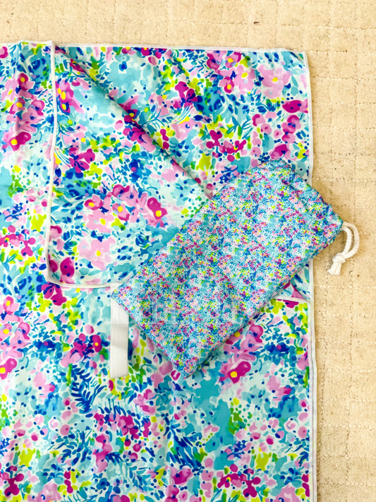 PREORDER Birdie Quick Dry Towel in Country Club Bloom