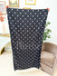 PREORDER Birdie Quick Dry Towel in Black & White Polka Dot