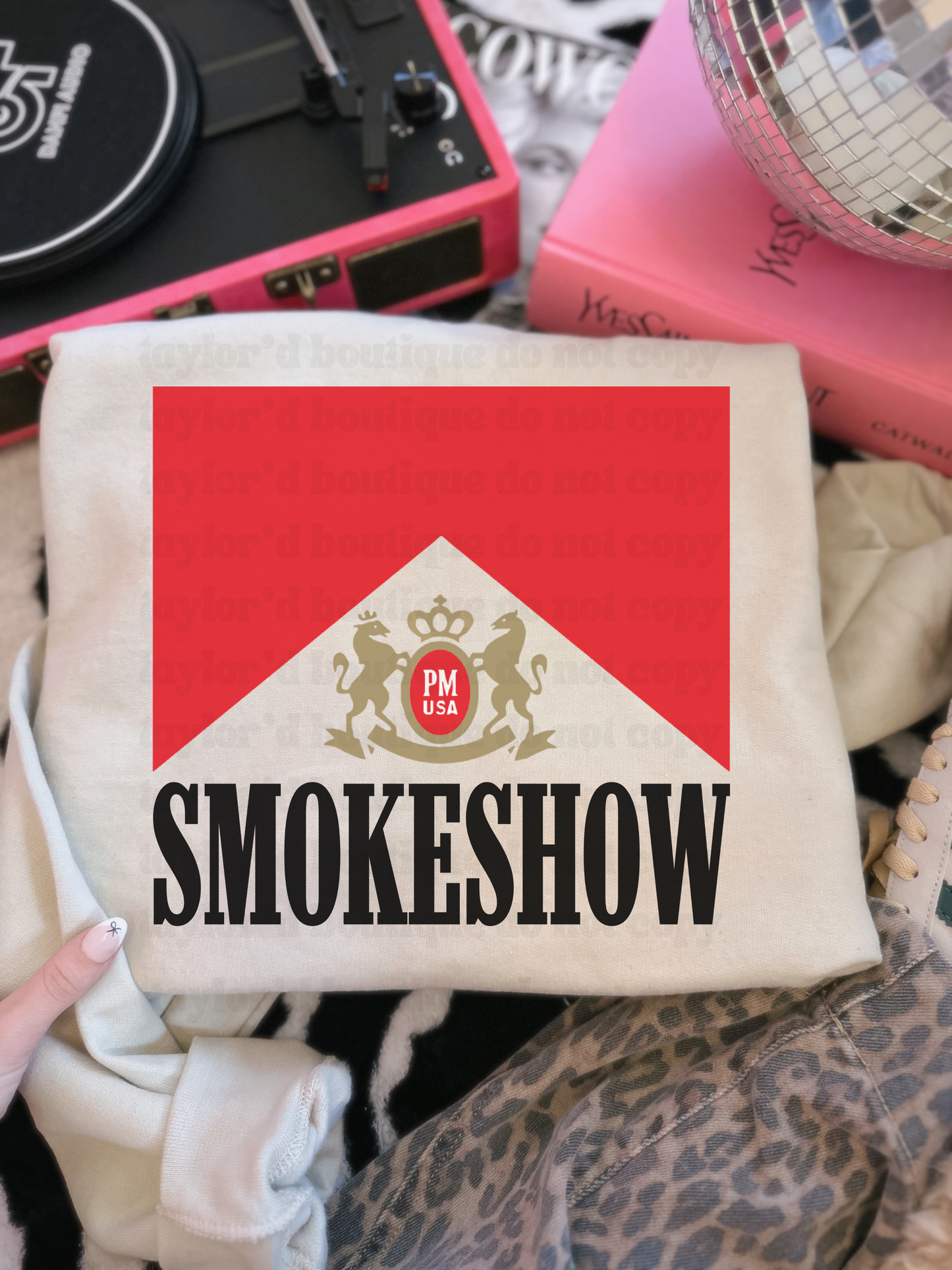Smoke Show Tee/ Crew