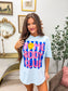 Homebody Club Graphic Tee on Chambray