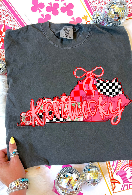 🎀🗺 Patchwork State Pride Tee