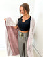 PRE-ORDER Birdie Red Striped Cozy Blanket