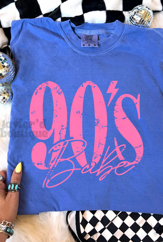 🧃🛼 90’s Babe Tee/ Crew