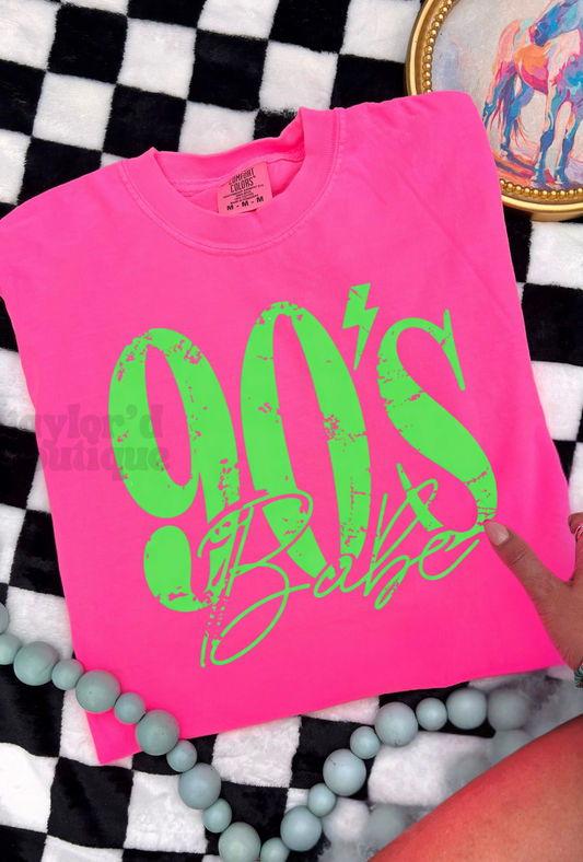 🧃🛼 90’s Babe Tee/ Crew