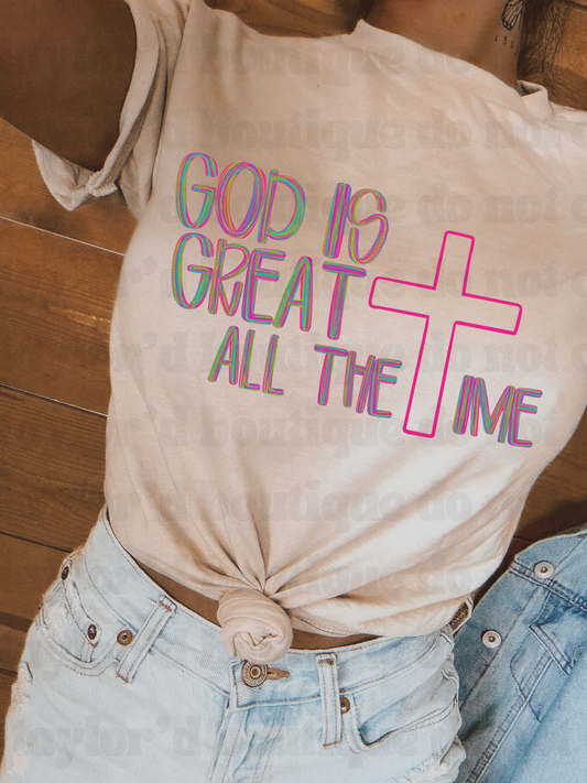 ✝️💖 TB EXCLUSIVE God Is Great Tee/ Crew