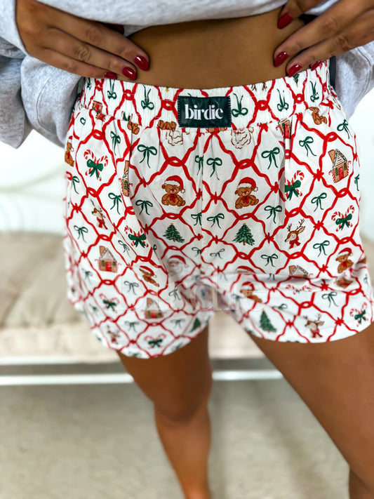 PRE-ORDER Birdie Festive Flirt Boxer Shorts