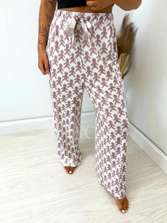 PRE-ORDER Birdie Gingercream Dreams Pajama Pants With Satin Bow