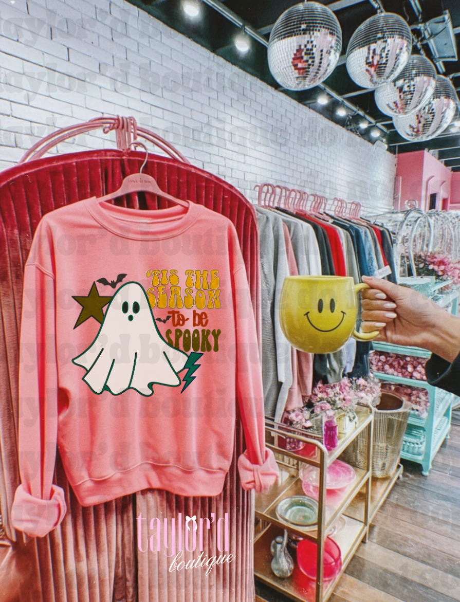 👻💖 Tis The Season To Be Spooky Crew/ Tee