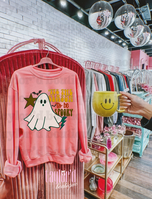 👻💖 Tis The Season To Be Spooky Crew/ Tee