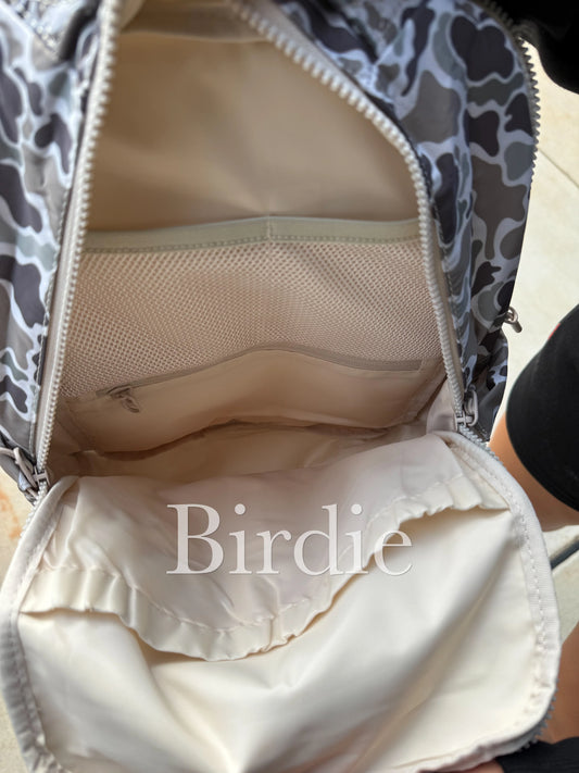 PRE-ORDER Birdie Dark Camo Everyday Bag